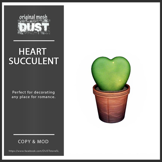 DUST: Heart Succulent