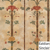 Painted Stucco Palmette Seamless Texture