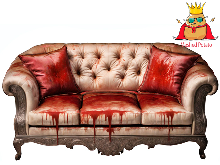 Meshed Potato - Bloody Valentine Sofa Full Perm