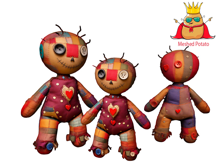 Meshed Potato - Valentine Bad Love Doll  Full Perm