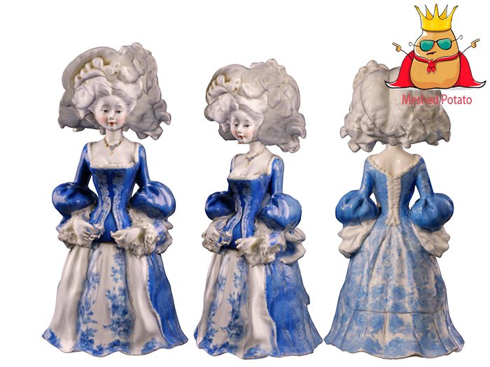 Meshed Potato - Antique Figurine Full Perm