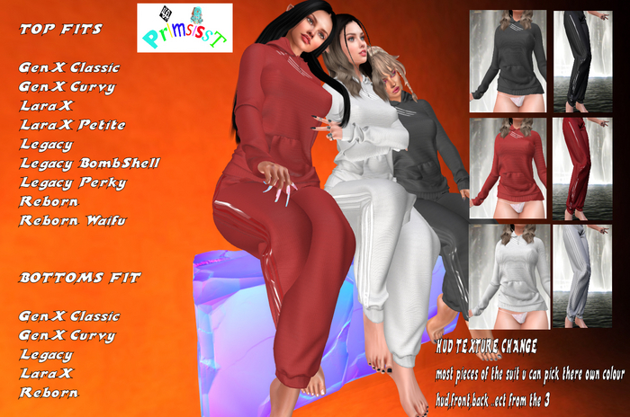 S.F PriMSiSST TRACKSUIT WITH HUD 