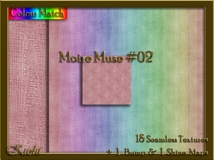 Moire Muse #02 Texture Pack
