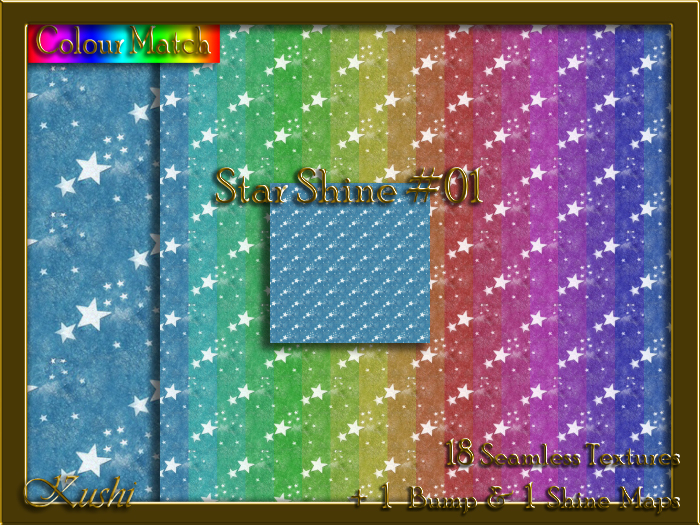 Star Shine #01 Texture Pack
