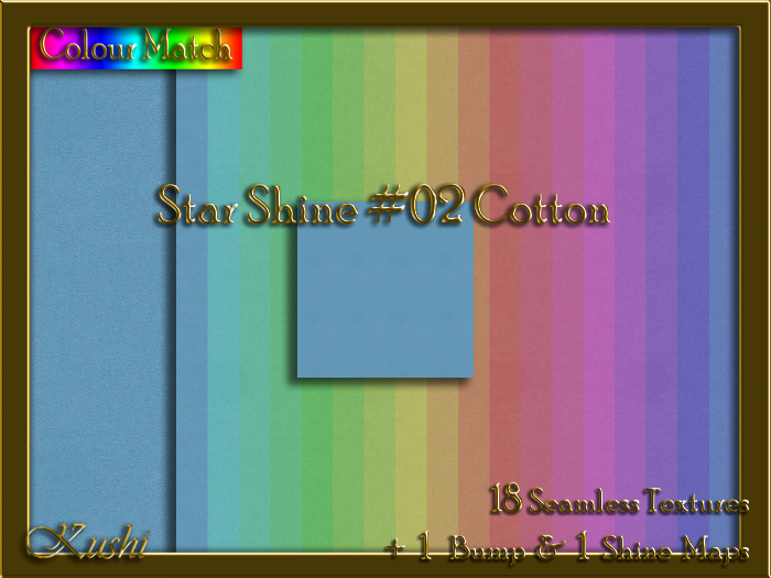 Star Shine #02 COTTON Texture Pack