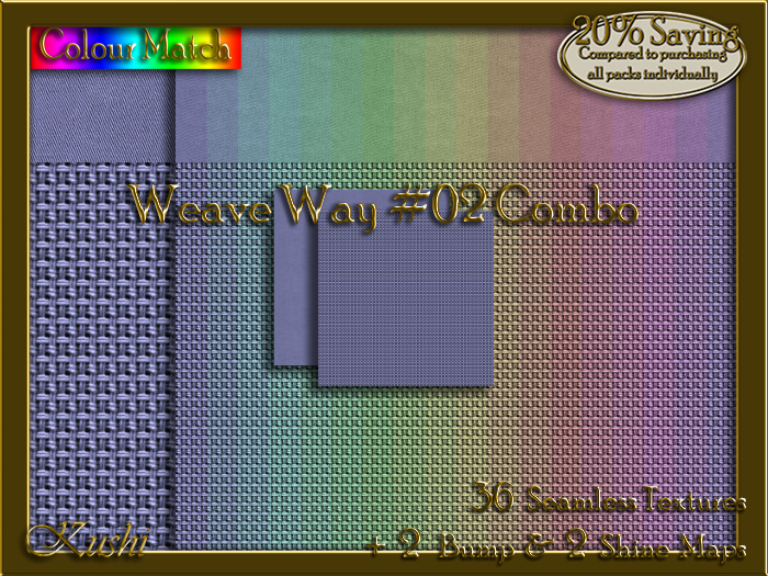 Weave Way #02 COMBO Texture Bundle