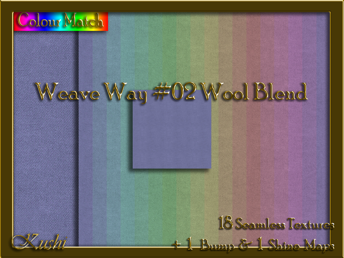 Weave Way #02 WOOL BLEND Texture Pack