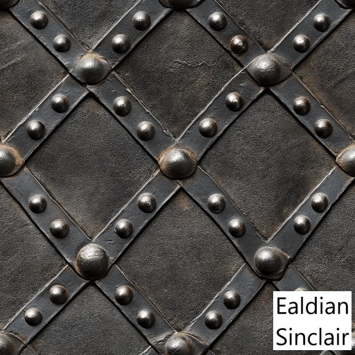 Studded Leather Woven Straps Seamless Texture