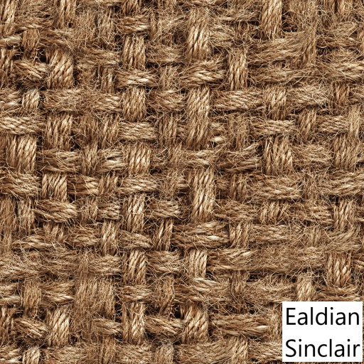 Heavy Woven Jute Seamless Texture