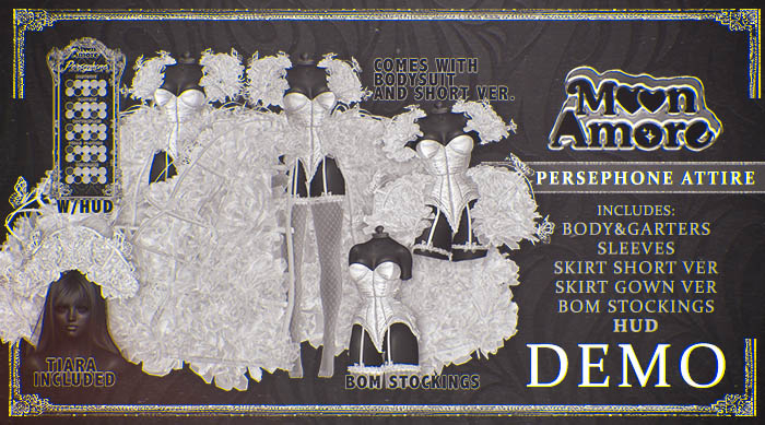 :Moon Amore: Persephone Outfit Gown / DEMO