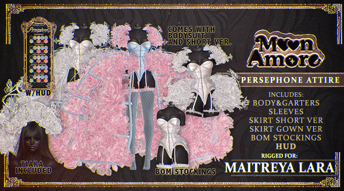 :Moon Amore: Persephone Outfit / MAITREYA