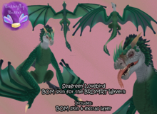 ~:;Butterfly Butter:;~ Seagreen Lovebird Wyvern
