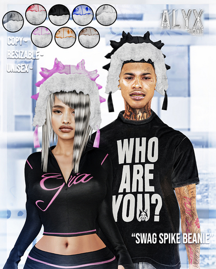 ALYX. Swag Spike Beanie (Fat-Pack)