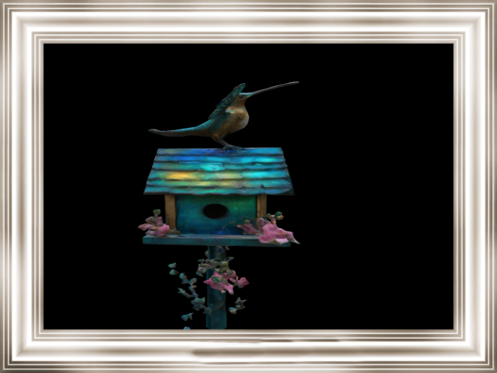HB: Hummingbird bird house FULL PERM