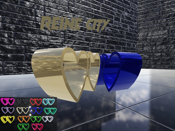 // Heart deco FATPACK REINE CITY //