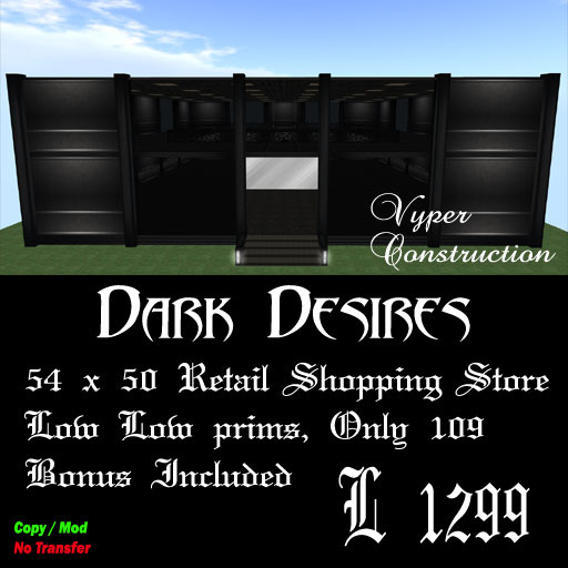 Dark Desires Retail Shopping Store