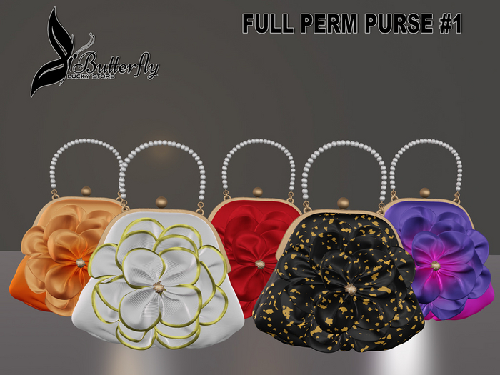 ^LB^ FULL PERM PURSE #1