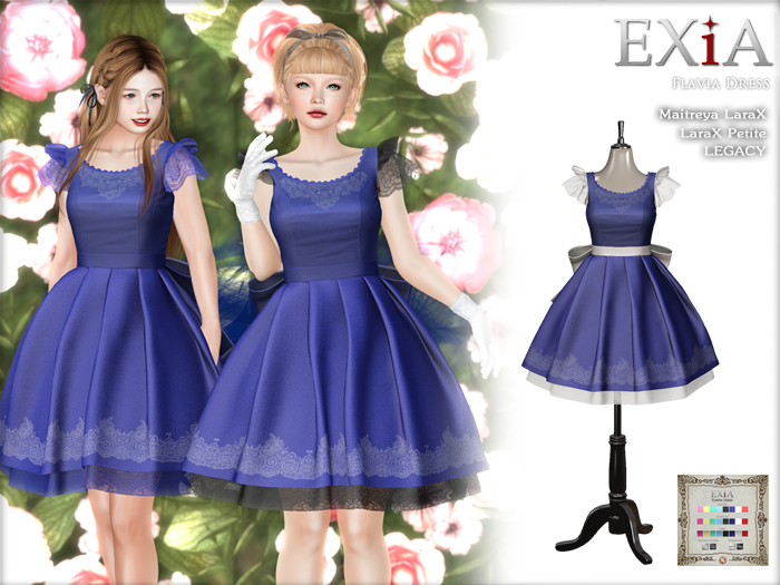 * EXiA * Flavia Dress Navy