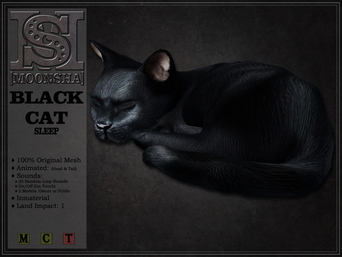 [MoonSha] Black Cat - Sleep