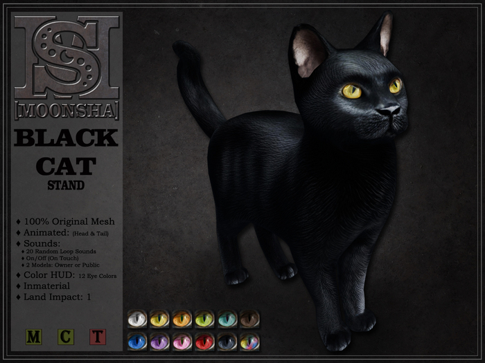 [MoonSha] Black Cat - Stand
