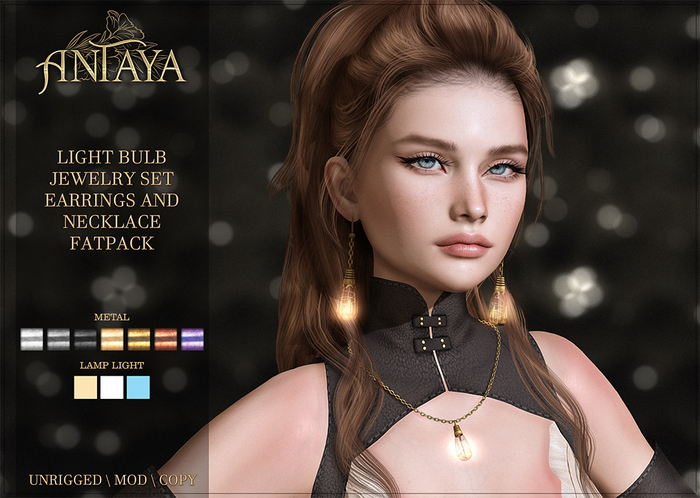 :: ANTAYA :: Light bulb jewelry set FATPACK (wear)