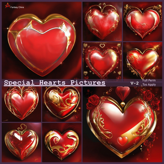 Valentine Heart textures