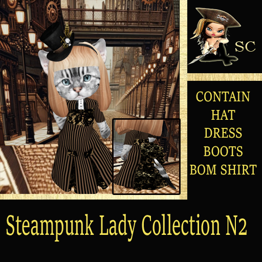 Steampunk Lady Collection N1
