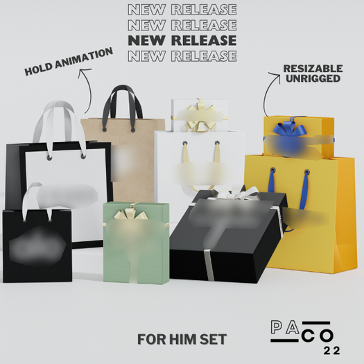 #PACO22 For Him Shopping Gift