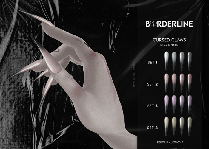 BORDERLINE - Cursed Claws -  Set 3