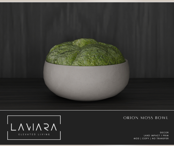 LAVIARA - Orion Moss Bowl