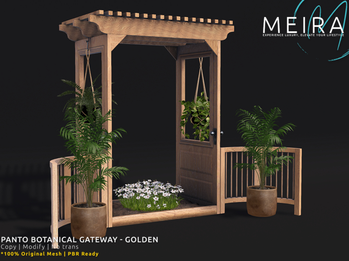 Panto Botanical Gateway - Golden