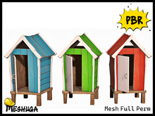 Meshuga PBR Beach Fun - Changing Cabin FULL PERM MESH