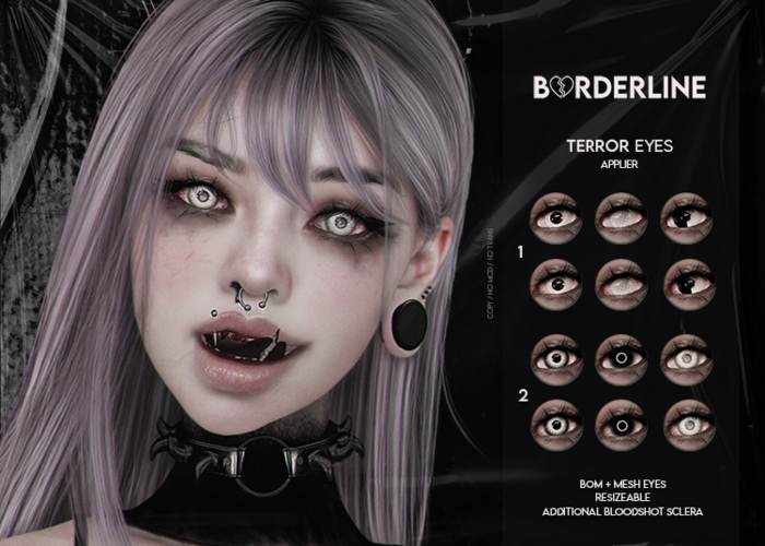 BORDERLINE - Terror Eyes v2