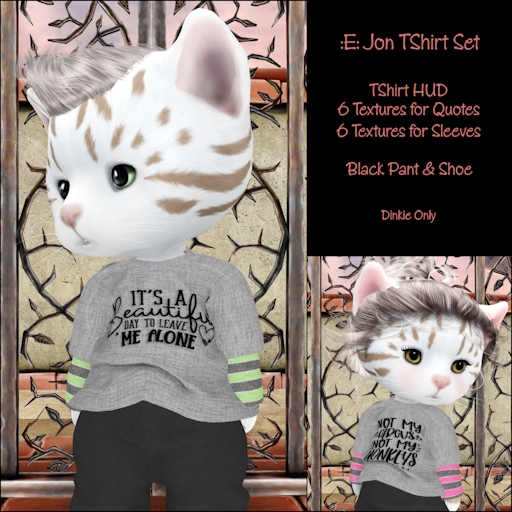:E: Jon TShirt Set