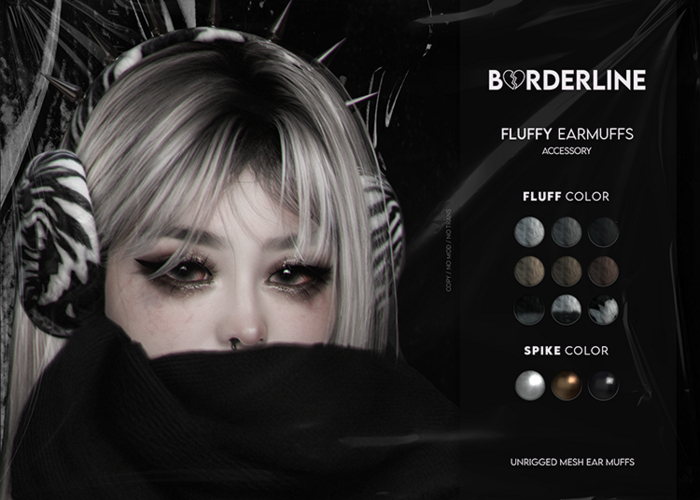 BORDERLINE - Fluffy Earmuffs V1
