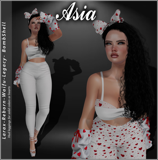 *ASIA* KISS white