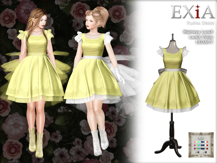 * EXiA * Flavia Dress Lemon