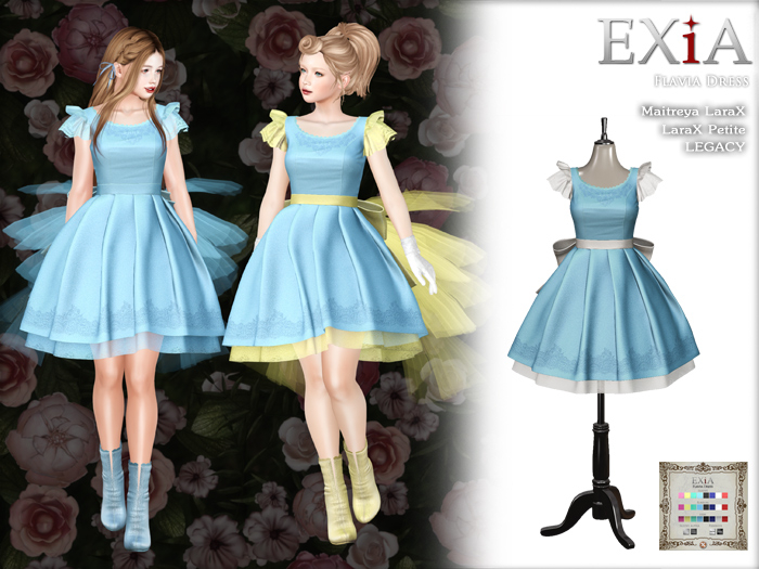 * EXiA * Flavia Dress Blue