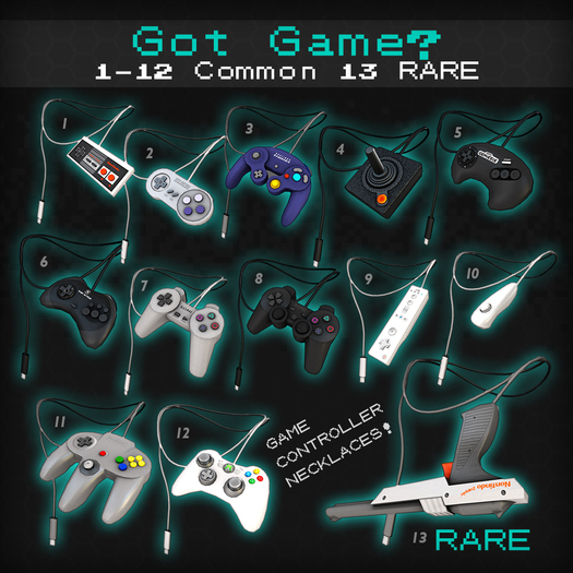 ::Static:: Got Game? - 13 RARE