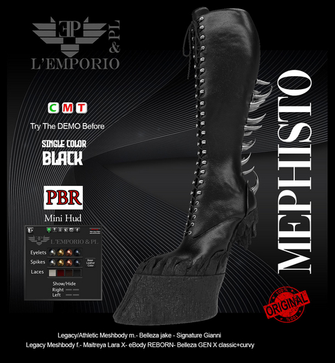 L'Emporio&PL ::*Mephisto *:: Boots [BLACK]