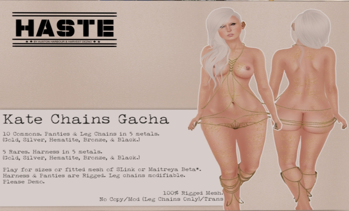 [Haste[ Kate Sliver Leg