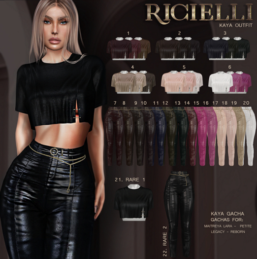 2. Ricielli - Kaya Outfit / Reborn