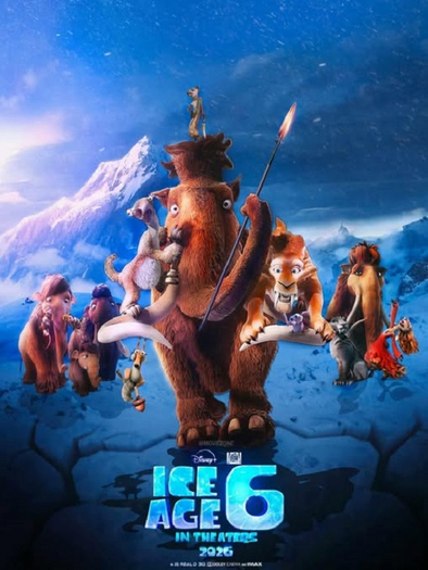 Movie Poster-Ice Age 6