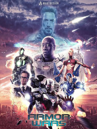 Movie Poster-Armor Wars