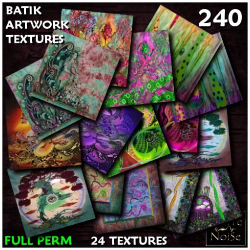 Batik Artwork Textures Boxed