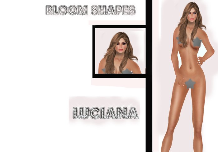 FULL PERM Bloom Skin's Shape Luciana V2
