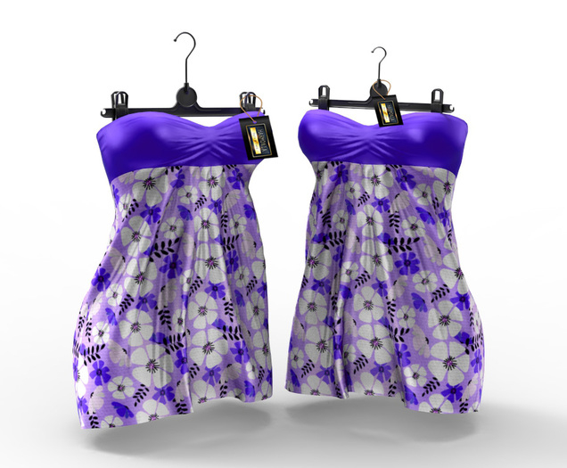 Violet Floral Linda Reborn