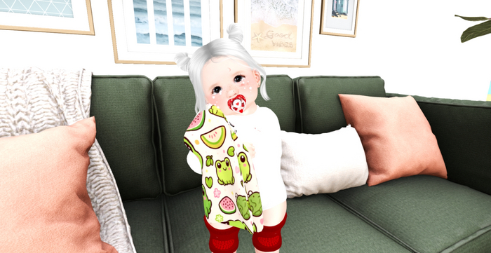 Baby Nest Froggie Blanket