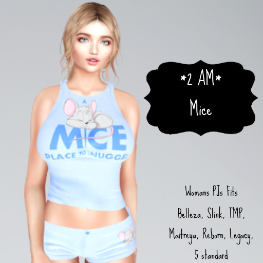 *2 AM* Mice PJs