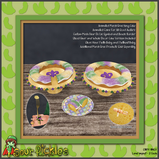 [SP] Mardi Gras - Kings Cake